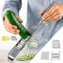 Load image into Gallery viewer, Vegetable Slicer Stainless Steel Grater