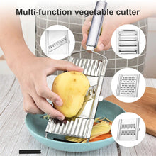 Load image into Gallery viewer, Vegetable Slicer Stainless Steel Grater