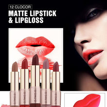 Load image into Gallery viewer, 2 in 1 Matte liquid Lipstick and Matte Lip gloss
