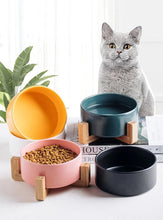 Load image into Gallery viewer, Ceramic Pet Bowl Cat Puppy Feeding
